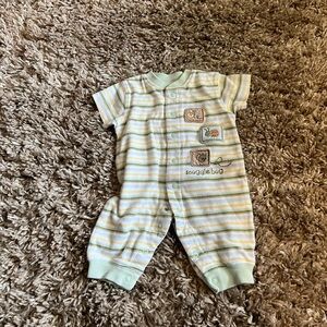 Carters Just one year‎ button front onesie outfit